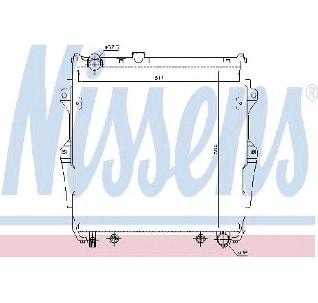 Radiator, racire motor NISSENS 646862</br>Piesa auto pentru Radiator racire apa/ ulei Radiator, racire motor NISSENS 646862</br>Piesa auto pentru Radiator racire apa/ ulei