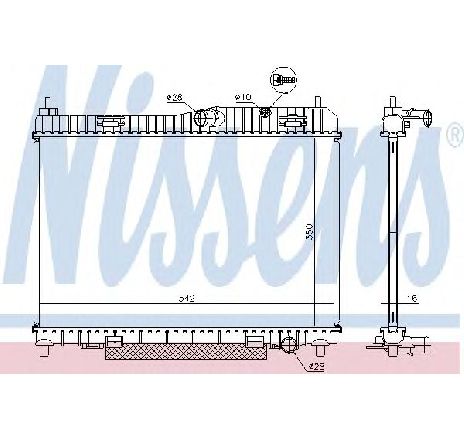 Radiator, racire motor NISSENS 66859</br>Piesa auto pentru Radiator racire apa/ ulei Radiator, racire motor NISSENS 66859</br>Piesa auto pentru Radiator racire apa/ ulei