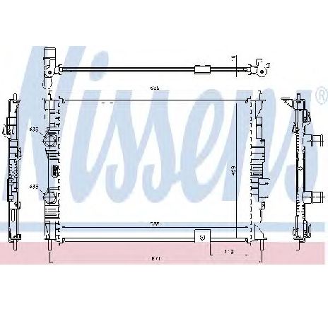 Radiator, racire motor NISSENS 67363</br>Piesa auto pentru Radiator racire apa/ ulei Radiator, racire motor NISSENS 67363</br>Piesa auto pentru Radiator racire apa/ ulei