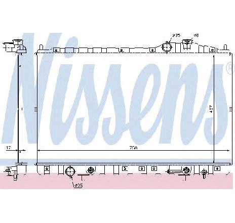 Radiator, racire motor NISSENS 67491</br>Piesa auto pentru Radiator racire apa/ ulei Radiator, racire motor NISSENS 67491</br>Piesa auto pentru Radiator racire apa/ ulei