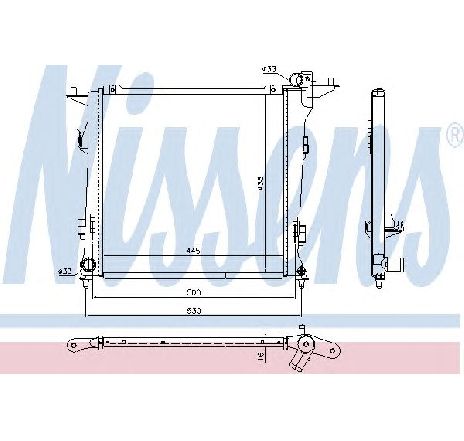 Radiator, racire motor NISSENS 675032</br>Piesa auto pentru Radiator racire apa/ ulei Radiator, racire motor NISSENS 675032</br>Piesa auto pentru Radiator racire apa/ ulei