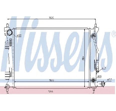 Radiator, racire motor NISSENS 67553</br>Piesa auto pentru Radiator racire apa/ ulei Radiator, racire motor NISSENS 67553</br>Piesa auto pentru Radiator racire apa/ ulei