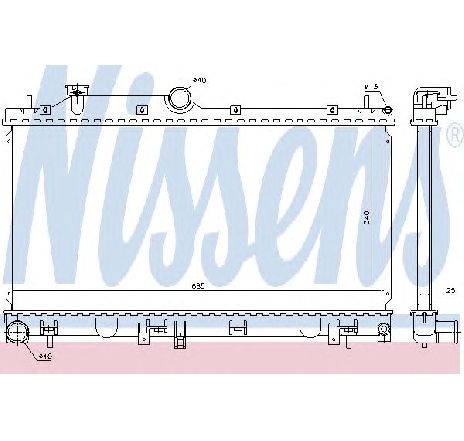 Radiator, racire motor NISSENS 67736</br>Piesa auto pentru Radiator racire apa/ ulei Radiator, racire motor NISSENS 67736</br>Piesa auto pentru Radiator racire apa/ ulei