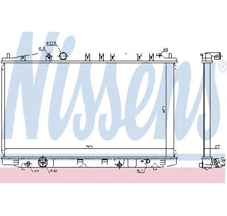 Radiator, racire motor NISSENS 68137</br>Piesa auto pentru Radiator racire apa/ ulei Radiator, racire motor NISSENS 68137</br>Piesa auto pentru Radiator racire apa/ ulei