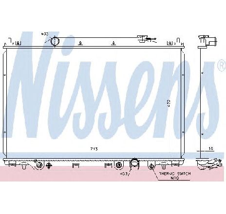Radiator, racire motor NISSENS 681382</br>Piesa auto pentru Radiator racire apa/ ulei Radiator, racire motor NISSENS 681382</br>Piesa auto pentru Radiator racire apa/ ulei