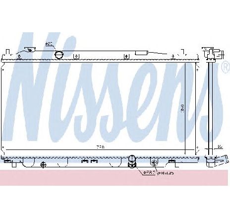 Radiator, racire motor NISSENS 681394</br>Piesa auto pentru Radiator racire apa/ ulei Radiator, racire motor NISSENS 681394</br>Piesa auto pentru Radiator racire apa/ ulei