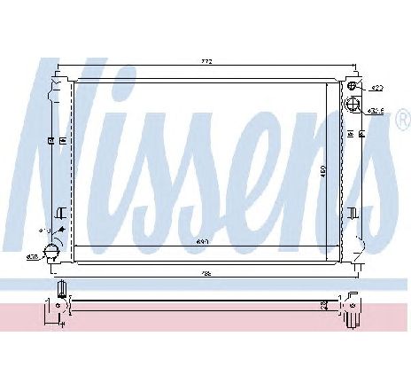 Radiator, racire motor NISSENS 68511</br>Piesa auto pentru Radiator racire apa/ ulei Radiator, racire motor NISSENS 68511</br>Piesa auto pentru Radiator racire apa/ ulei