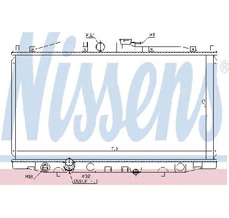 Radiator, racire motor NISSENS 68604</br>Piesa auto pentru Radiator racire apa/ ulei Radiator, racire motor NISSENS 68604</br>Piesa auto pentru Radiator racire apa/ ulei