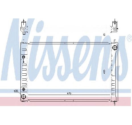 Radiator, racire motor NISSENS 68743</br>Piesa auto pentru Radiator racire apa/ ulei Radiator, racire motor NISSENS 68743</br>Piesa auto pentru Radiator racire apa/ ulei