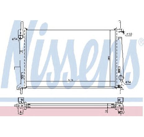 Radiator, racire motor NISSENS 69251</br>Piesa auto pentru Radiator racire apa/ ulei Radiator, racire motor NISSENS 69251</br>Piesa auto pentru Radiator racire apa/ ulei