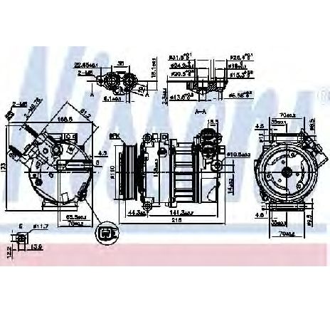 Compresor, climatizare NISSENS 890123</br>Piesa auto pentru Sistem de aer conditionat Compresor, climatizare NISSENS 890123</br>Piesa auto pentru Sistem de aer conditionat