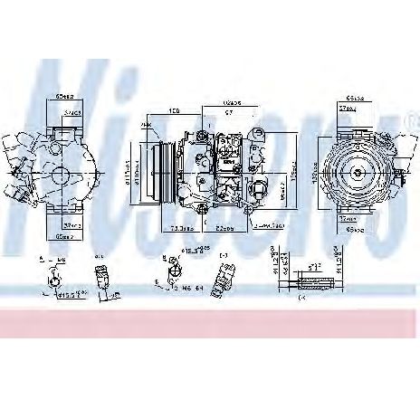 Compresor, climatizare NISSENS 890142</br>Piesa auto pentru Sistem de aer conditionat Compresor, climatizare NISSENS 890142</br>Piesa auto pentru Sistem de aer conditionat