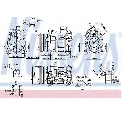 Compresor, climatizare NISSENS 890218</br>Piesa auto pentru Sistem de aer conditionat Compresor, climatizare NISSENS 890218</br>Piesa auto pentru Sistem de aer conditionat