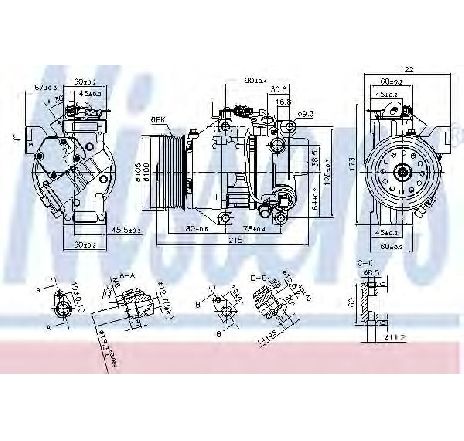 Compresor, climatizare NISSENS 89443</br>Piesa auto pentru Sistem de aer conditionat Compresor, climatizare NISSENS 89443</br>Piesa auto pentru Sistem de aer conditionat