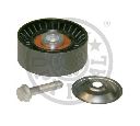 Rola intinzator,curea transmisie OPTIMAL 0-N1386</br>Piesa auto pentru Curea transmisie cu caneluri/ Set