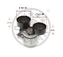 Intinzator curea, curea distributie OPTIMAL 0-N2216</br>Piesa auto pentru Curea transmisie cu caneluri/ Set