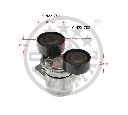 Intinzator curea, curea distributie OPTIMAL 0-N2217</br>Piesa auto pentru Curea transmisie cu caneluri/ Set
