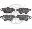 Set placute frana,frana disc OPTIMAL 10290