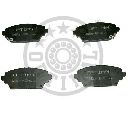 Set placute frana,frana disc OPTIMAL 10311