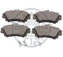 Set placute frana,frana disc OPTIMAL 10335</br>Piesa auto pentru MITSUBISHI CARISMA (DA)  1.9 DI-D