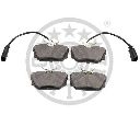 Set placute frana,frana disc OPTIMAL 10486</br>Piesa auto pentru Frana disc