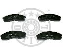 Set placute frana,frana disc OPTIMAL 12024