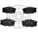 Set placute frana,frana disc OPTIMAL 12070