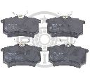 Set placute frana,frana disc OPTIMAL 12208</br>Piesa auto pentru NISSAN TIIDA limuzina (SC11X)  1.5 dCi