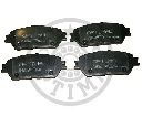 Set placute frana,frana disc OPTIMAL 12255