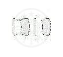 Set placute frana,frana disc OPTIMAL 12264</br>Piesa auto pentru OPEL ASTRA G combi (F35)  2.0 DTI 16V
