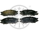 Set placute frana,frana disc OPTIMAL 12266