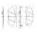Set placute frana,frana disc OPTIMAL 12281</br>Piesa auto pentru KIA CARNIVAL / GRAND CARNIVAL III (VQ) KIA SEDONA Mk II (VQ) 2.9 CRDi LX