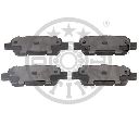 Set placute frana,frana disc OPTIMAL 12373