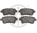 Set placute frana,frana disc OPTIMAL 12376
