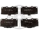Set placute frana,frana disc OPTIMAL 12411