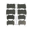 Set placute frana,frana disc OPTIMAL 12457