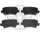 Set placute frana,frana disc OPTIMAL 12490</br>Piesa auto pentru HONDA CIVIC VIII limuzina (FD, FA)  2.0