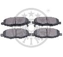 Set placute frana,frana disc OPTIMAL 12544