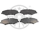 Set placute frana,frana disc OPTIMAL 12549</br>Piesa auto pentru LAND ROVER DISCOVERY IV (LA)  3.0 TD 4x4