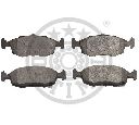 Set placute frana,frana disc OPTIMAL 12555