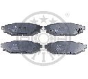 Set placute frana,frana disc OPTIMAL 12563