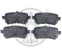 Set placute frana,frana disc OPTIMAL 12570