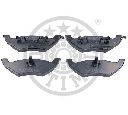 Set placute frana,frana disc OPTIMAL 12571