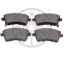 Set placute frana,frana disc OPTIMAL 12575