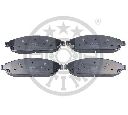 Set placute frana,frana disc OPTIMAL 12579