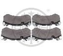 Set placute frana,frana disc OPTIMAL 12584