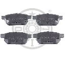 Set placute frana,frana disc OPTIMAL 12587