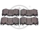 Set placute frana,frana disc OPTIMAL 12595