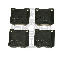 Set placute frana,frana disc OPTIMAL 5157