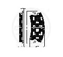 Set placute frana,frana disc OPTIMAL 9142